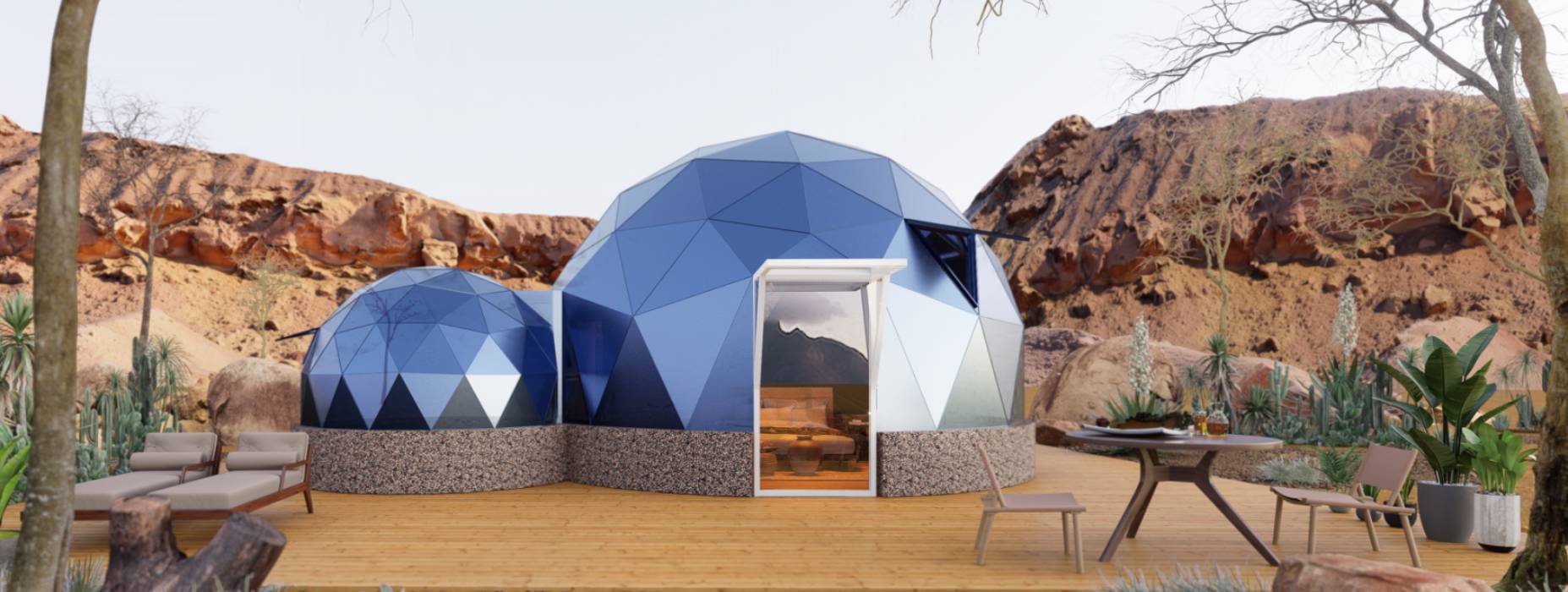 正镶白旗球形智能光伏玻璃星空房